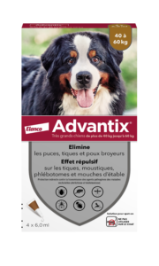4007221048558 Advantix Tres Grand Chien 4 Pipettes