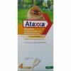 ataxxa anti parasitaire chiens 4kg 4 pipettes krka 1