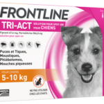 frontline s tri act antiparasitaire chiens de 5 10kg 3 ou 6 pipettes merial