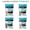 triodental hygiene dentaire chien 15 lamelles a macher biocanina 1