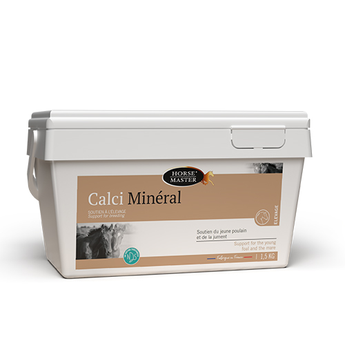 CALCI MINERAL - Soutien à l'élevage - HORSE MASTER 1 HM4 CALCI MINERAL 1.5KG WEB