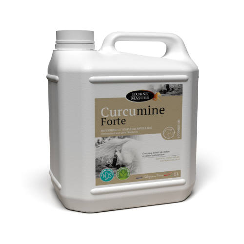 Curcumine Forte - Souplesse articulaire avec apport d'anti-oxydants - HORSE MASTER 3 HM4 CURCUMINE FORTE 5L WEB