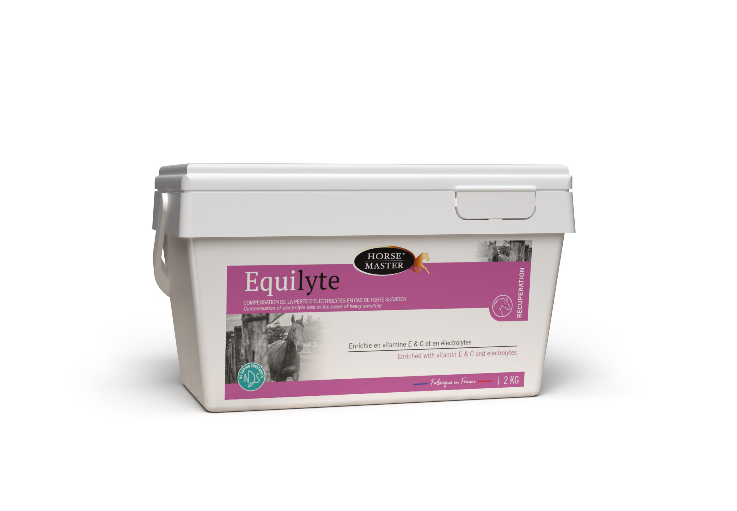 EQUILYTE - Electrolytes et antioxydants - HORSE MASTER 1 HM4 EQUILYTE 2KG HD