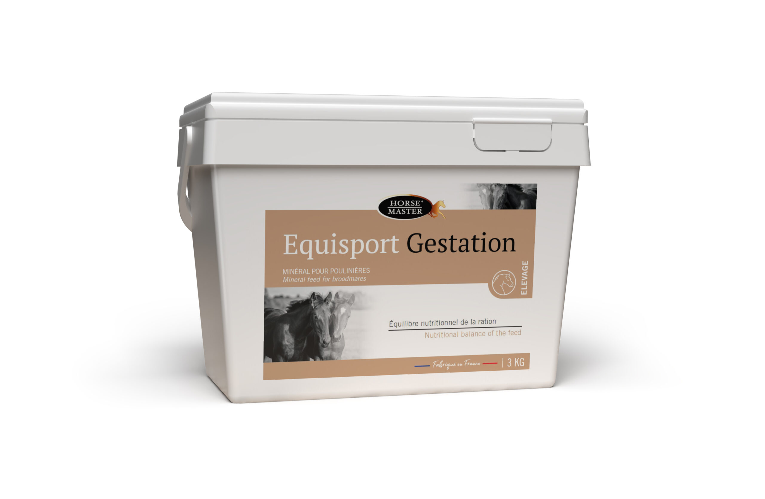 EQUISPORT GESTATION - Minéral pour poulinières - HORSE MASTER 1 HM4 EQUISPORT GESTATION 3KG HD