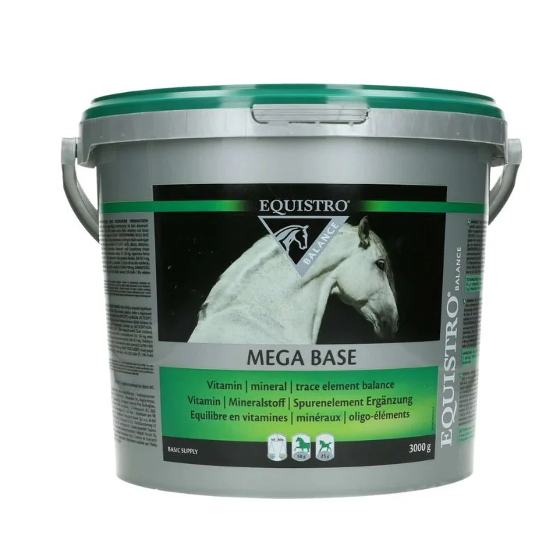 Equistro Mega base - Granulés seau 3kg - VETOQUINOL 1 equistro mega base