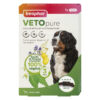 beaphar vetopure collier antiparasitaire pour grand chien