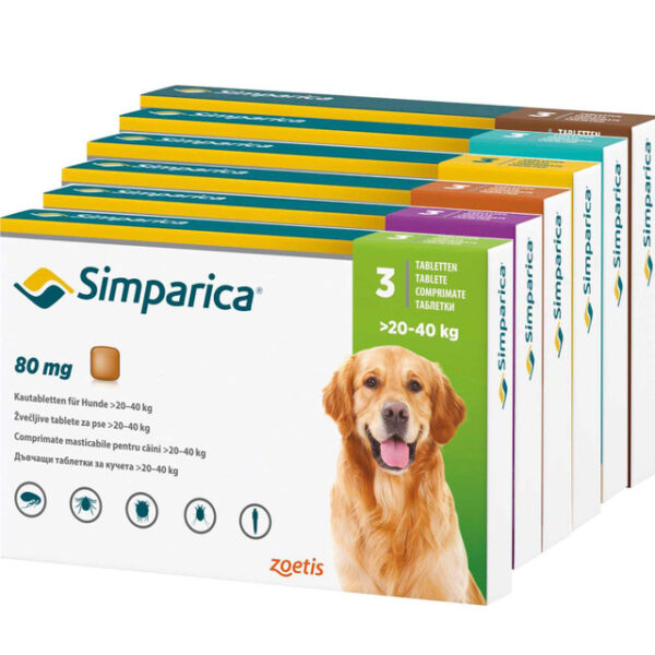 Simparica Flea and Tick Chewable Tablets for Dogs 2093 04699 (1)