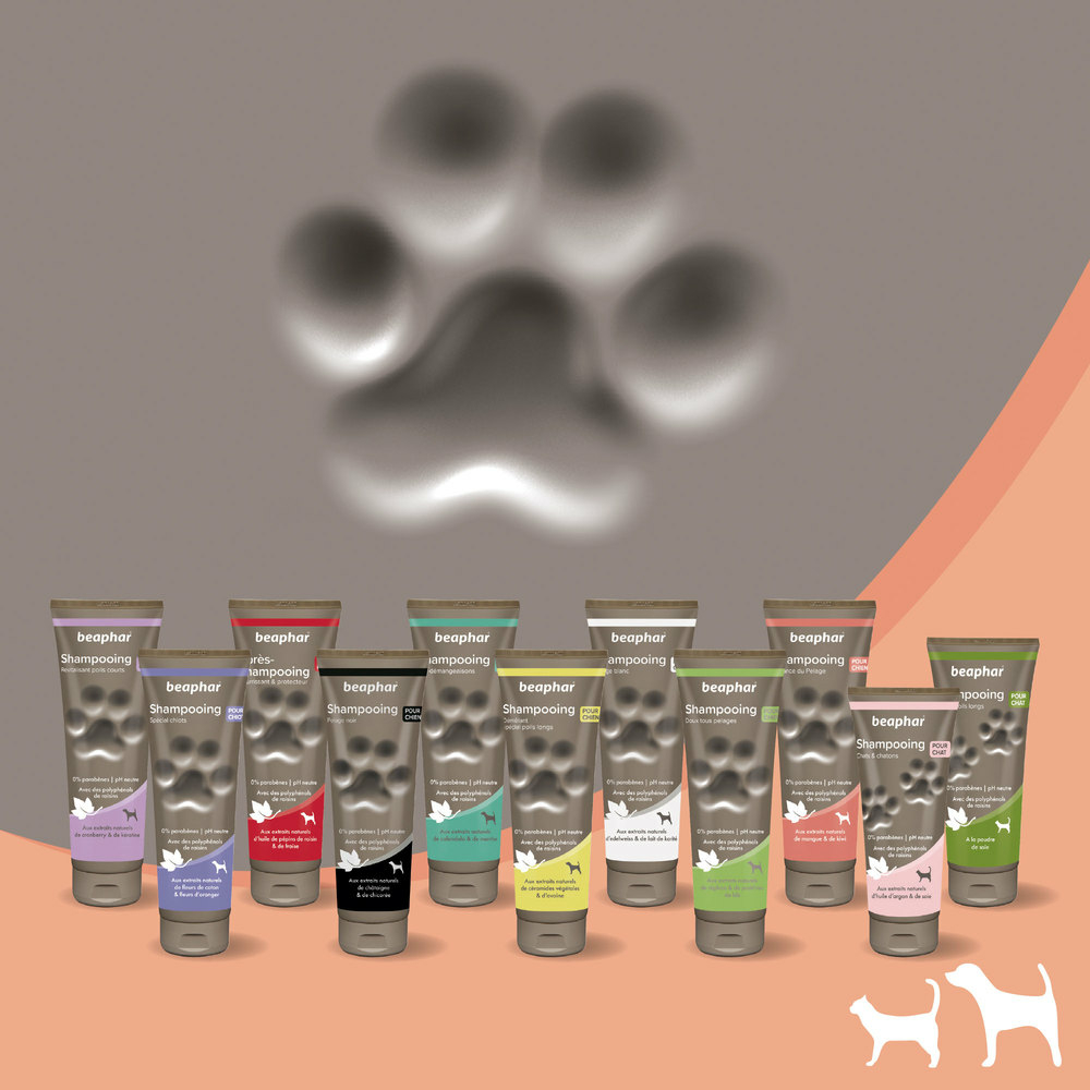 Shampooing - Brillance du pelage , 250 ml -Beaphar 4 15020 Ecommerce Premium Shampoo Chien FR 2023 5