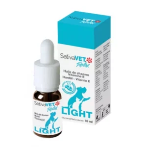 7640135420279 sativavet relax light 10ml bien etre et equilibre comportemental chat chien