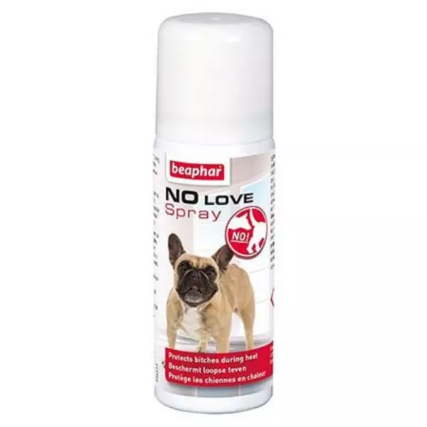 NO LOVE - Spray 50ml - Répulsif Chien, Période de Chaleur - BEAPHAR 1 8711231103379 beaphar no love spray 50ml repulsif chien periode de chaleur