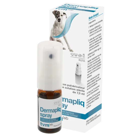 Dermapliq - Spray soin peau multi espèces - 7,5 ml - TVM 2 dermapliq spray