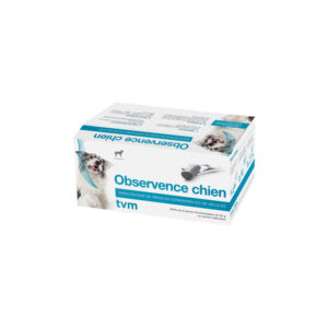 tvm observence chien boite de 6 barres fractionnables de 25g
