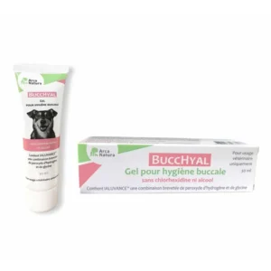 bucchyal gel dentaire pour chien et chat 30 ml gel bucco dentaire hydratant et protecteur