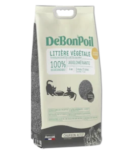 litiere vegetale 6 kg charbon chat (1)