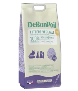 litiere vegetale 6 kg lavande chat