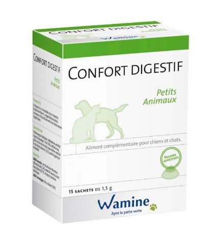 Confort digestif - chat chien Nac - boite de 15 sachets - WAMINE 1 893378 37cf601644