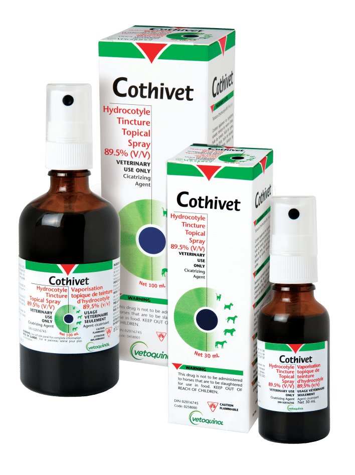 Cothivet - Antiseptique et cicatrisant - 30ml , 100ml - VETOQUINOL 1 cothivet 1
